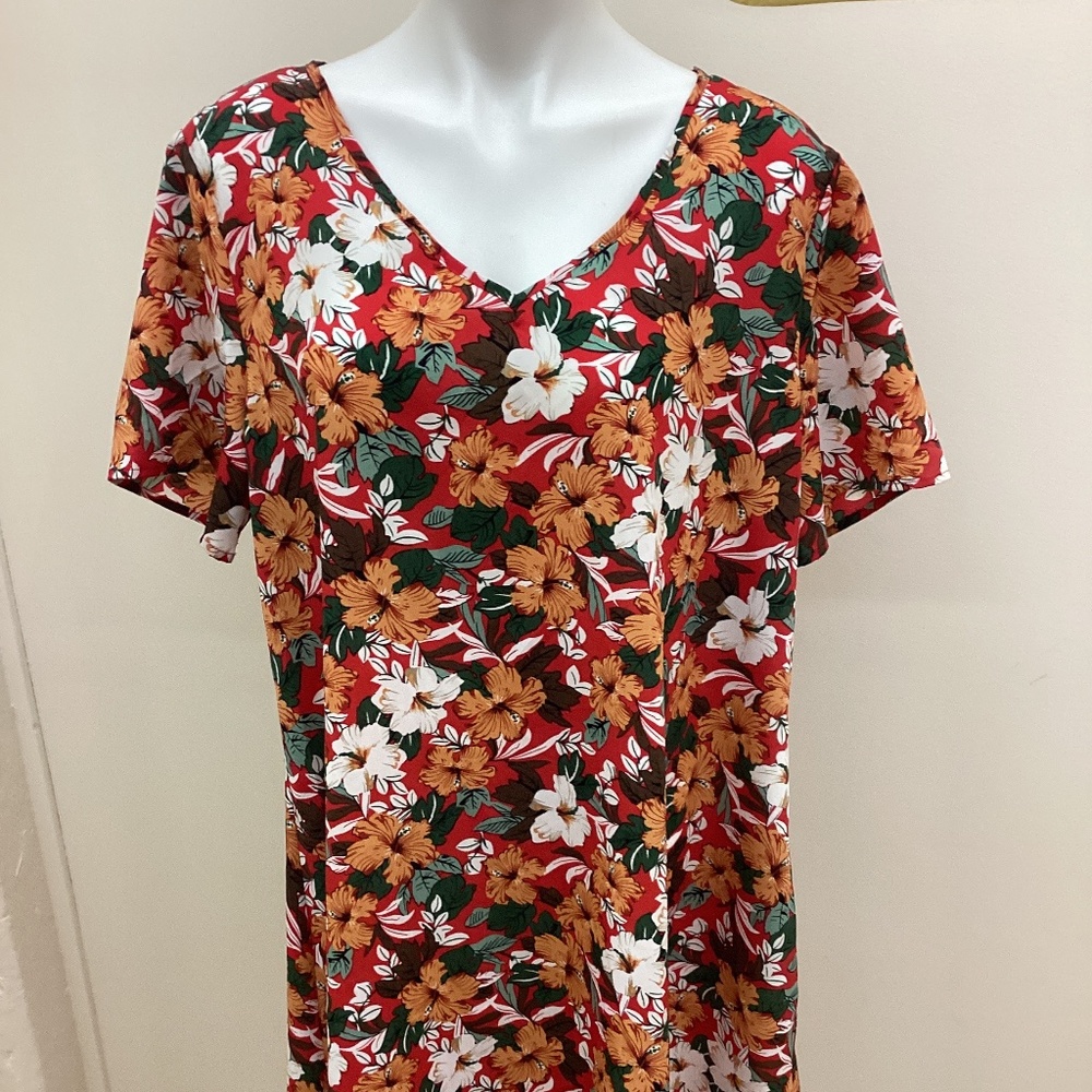 An island dream plus size dress